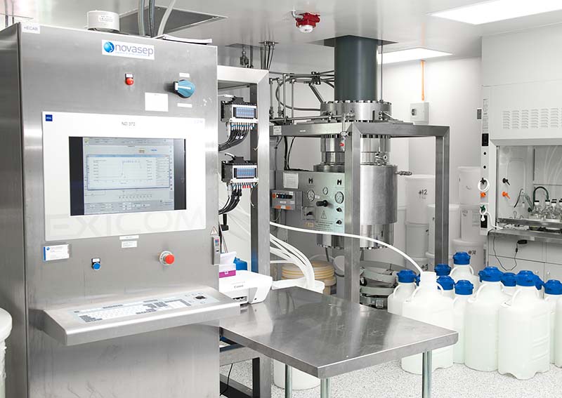 AmbioPharm peptide manufacturing lab